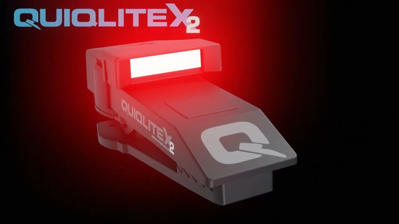QuiqLite QX2 Tactical Red/White LED Light