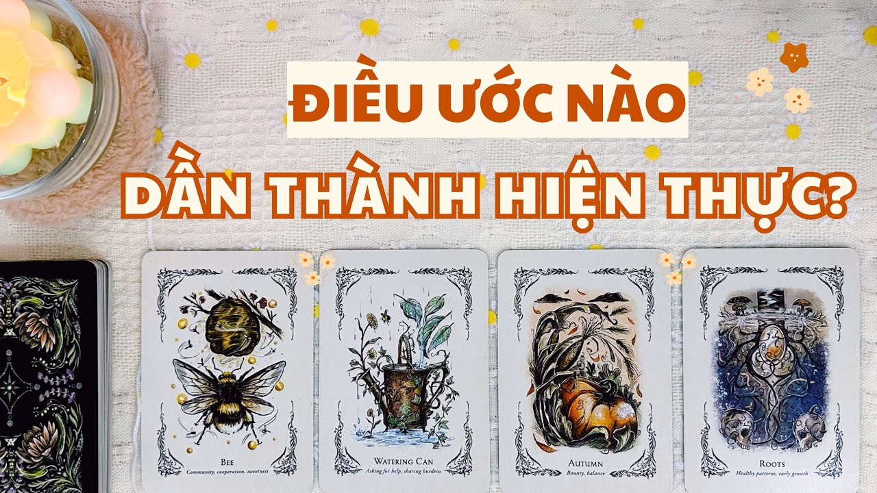Tarot chọn tụ | 🌻🌤️ Điều ước nào của bạn dần thành hiện thực? 