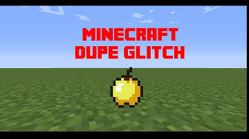 Minecraft Duplication Glitch (1.7-1.8)