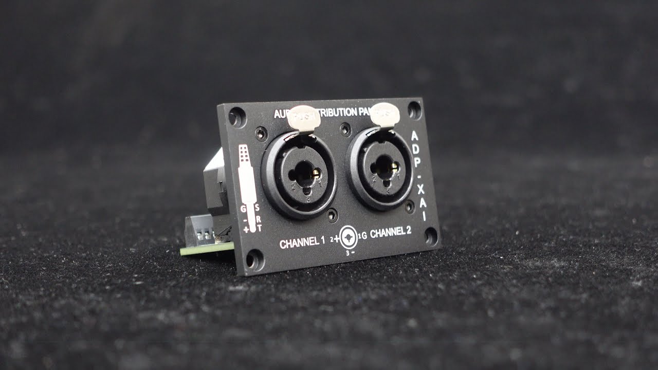 ADP-XAI XLR Analog Input Audio Distribution Panel XLR / 6.35mm 1/4