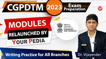 Writing Practice for All Branches! New & Revised modules for CGPDTM Prelims & Mains preparation 2023