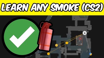 How to Learn Smokes in CS2 Best & Fastest Method | Full CS2 Smokes Guide (2025)