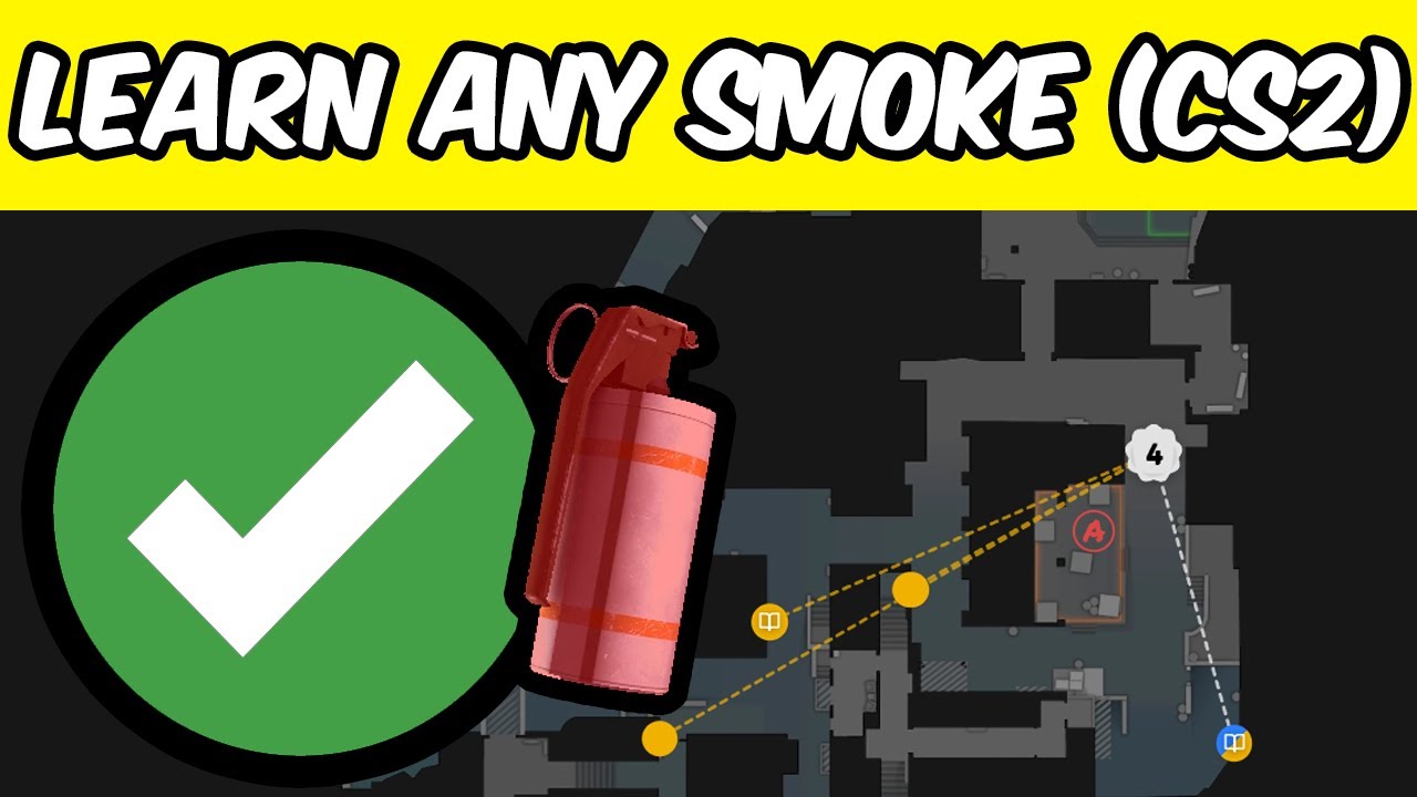 How to Learn Smokes in CS2 Best & Fastest Method | Full CS2 Smokes Guide (2025)