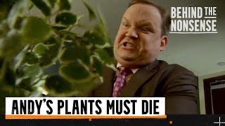 Behind The Nonsense: Andy's Plants Have Seen Too Much | Team Coco