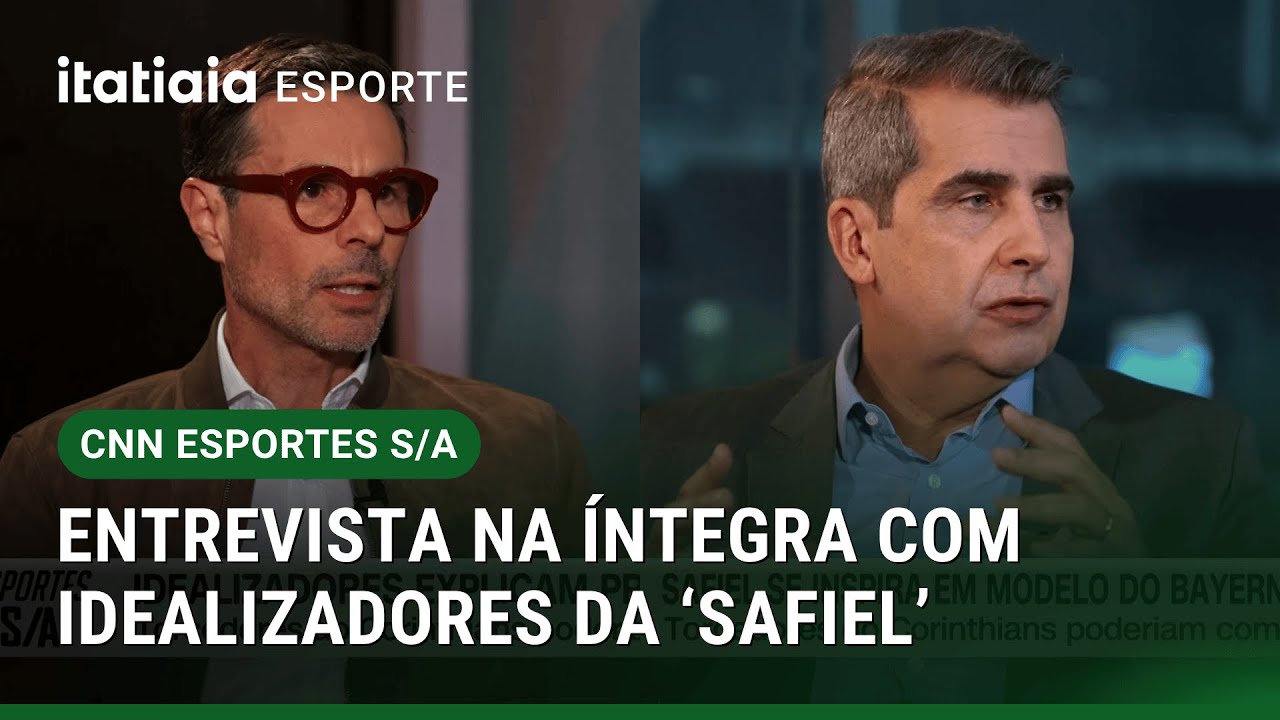 CNN ESPORTES S/A: VEJA A ÍNTEGRA COM OS IDEALIZADORES DA 'SAFIEL', PROJETO VOLTADO AO CORINTHIANS