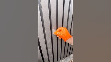 Invisible repair on composite cladding #how #diy #howto #shorts #magic