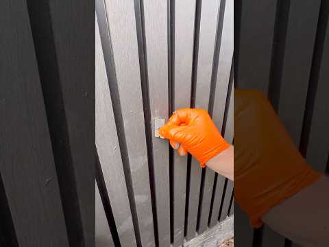 Invisible repair on composite cladding #how #diy #howto #shorts #magic