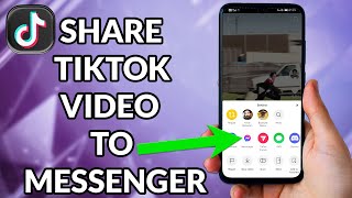 How To Share TikTok Video To Messenger