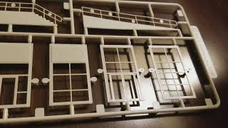 Walthers corner stone series ho scale modem concrete warehouse
