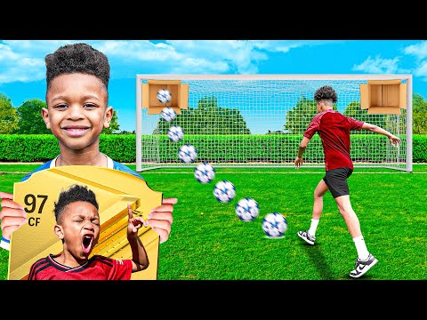 I Challenged Tekkerz Kid Jr To A Football Competition!