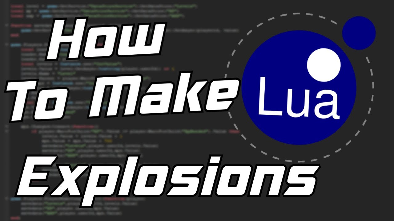 How To Create Explosions When You Press a Button | Roblox Studio ...