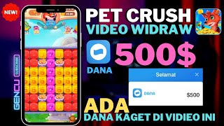 Pet Crush Playing 500$ Widraw a Day to DANA Real Money Making Games?? Dana Shocked Video #1 screenshot 4