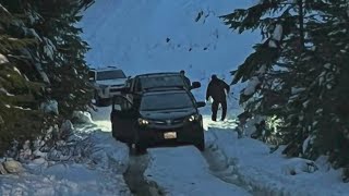 20 cars follow GPS, get stuck in snow in Union County