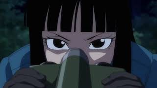 Mai Attacked On Goku Black With Snipper