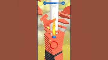 Excellent😹 stack ball level 257😍#stackball #shorts #gaming