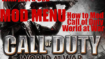 How to Mod Call of Duty World at War Zombies xbox 360 USB[Voice Tutorial]