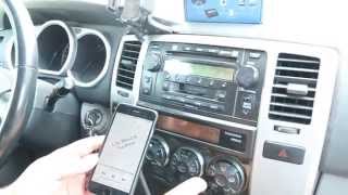 Http://www.gtacarkits.com/product/toyota-4runner-2003-2009-iphone-aux-kit/
how to install and use pure bluetooth kit for toyota 4runner 2003,
2004, 2005, 200...