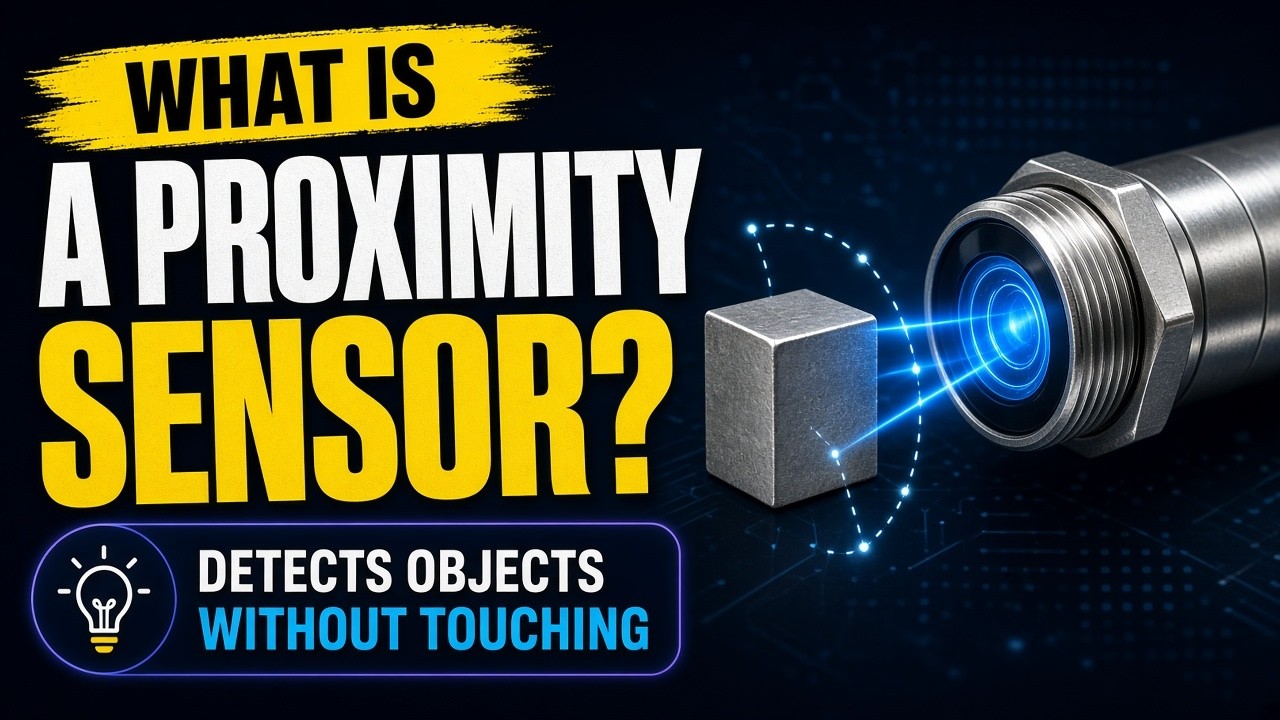 How Do Proximity Sensors Work? Simple Explanation with Examples; - YouTube