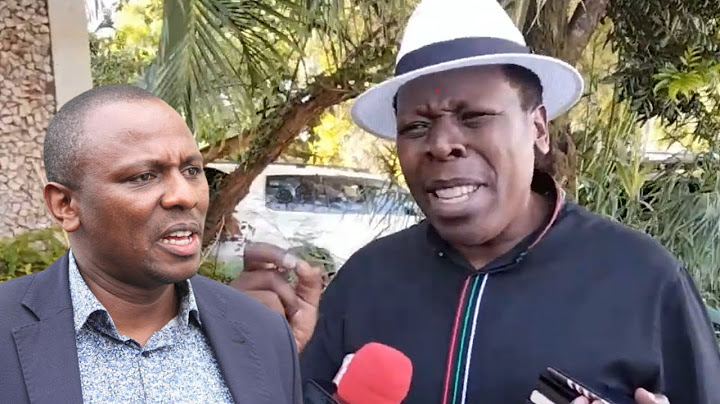 "HIYO UJINGA RUDISHA HUKO KWENU!" FURIOUS EUGENE WAMALWA SLAMS KIMANI ICHUNGWA OVER NATEMBEYA ATTACK
