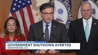 Government shutdown averted