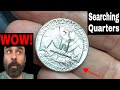 Quarter hunt and fill 40  silver quarters w quarters and more oh my