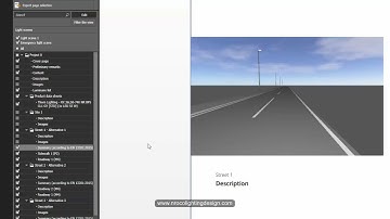 Documentation for Road Lighting Design