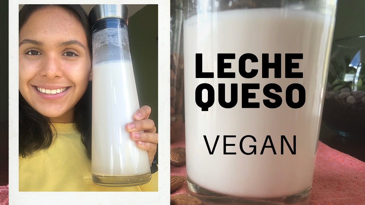 Vegano toma leche