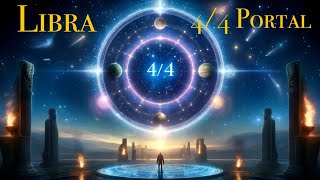 ♎ Libra magic is in the air as the 4/4 portal of Ascension is open! #tarot #libra #astrology