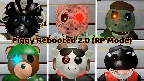 Piggy Rebooted 2.0 - All Skin Contest (RP Mode) Jumpscares (Game created by: @VIXO)