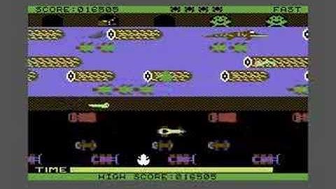 C64 Gamevideo - Frogger