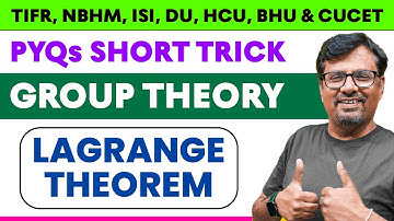 Concept of Lagrange Theorem | Group Theory | Short Trick By @gajendrapurohit​