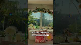 FAIRYCORE BEDROOM : arches, flowers and more