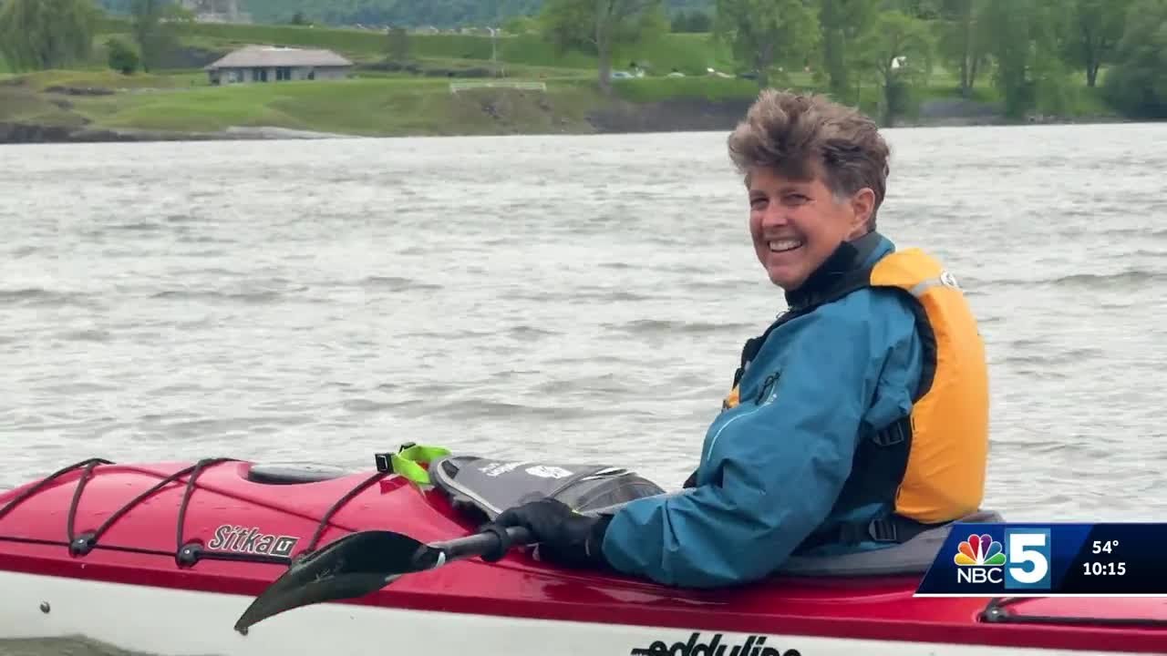 120-mile kayak trip across Lake Champlain to benefit athletes with disabilities