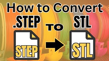 How to Convert STEP files into STL files