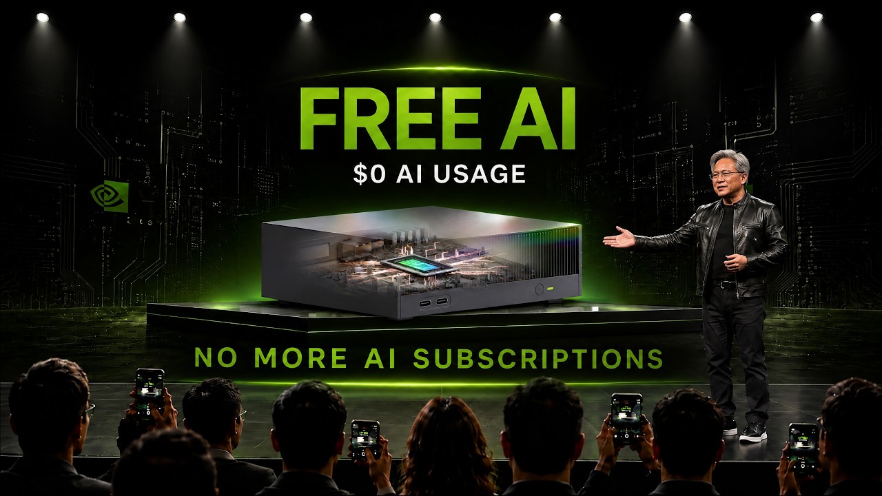 NVIDIA Just Killed AI Subscriptions Forever (NVIDIA RTX Spark N1X)