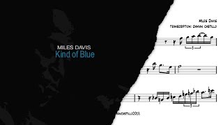 "Flamenco Sketches" - Miles Davis - 🎷Sax alto transcription 🎷