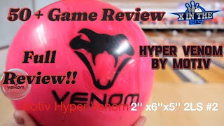 Hyper Venom By Motiv // Bowling Ball Review! //  4k