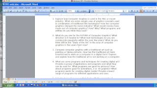 Computer Graphics - Lecture 9