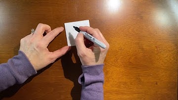 Print making with markers and Styrofoam