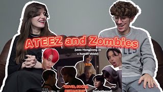 ATEEZ and Zombies being the most chaotic combination | ATEEZ REACTION