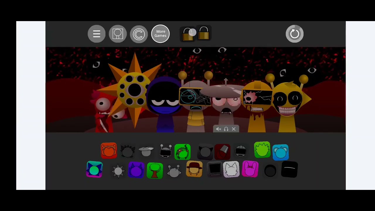 Sprunki Pyramixed Horror