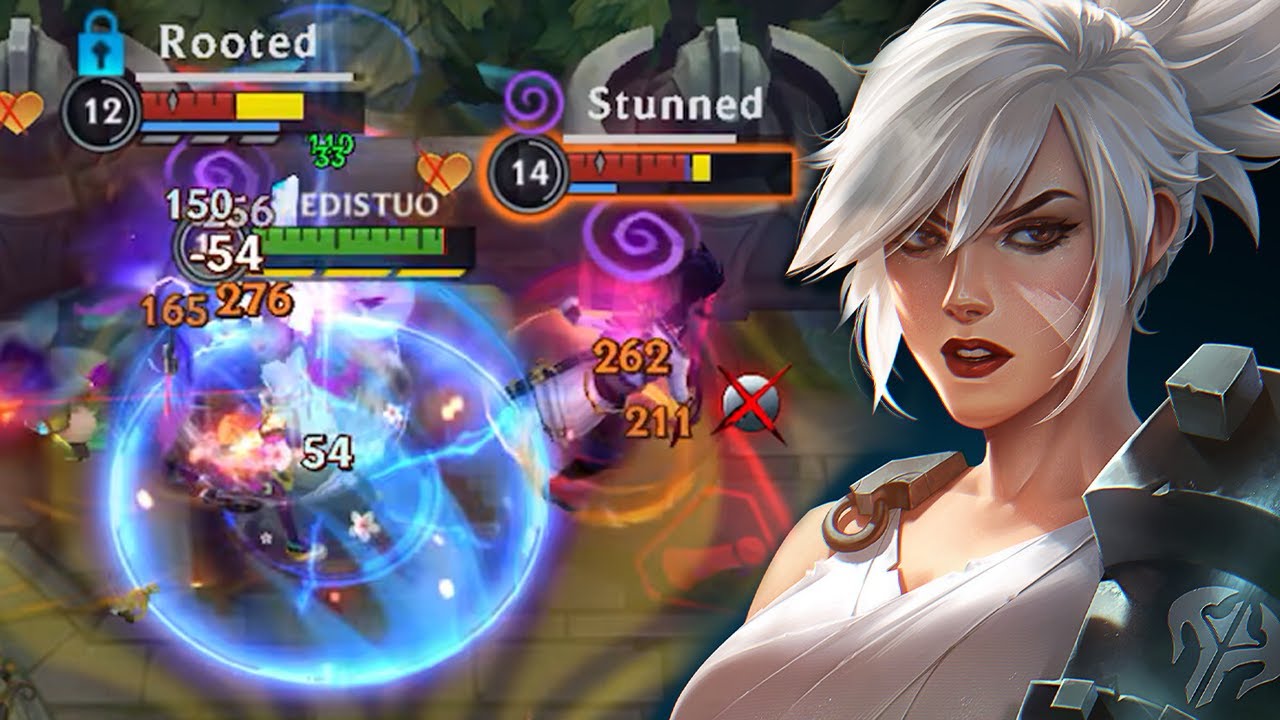 Wild Rift Riven Jungle Fast Combo Gameplay