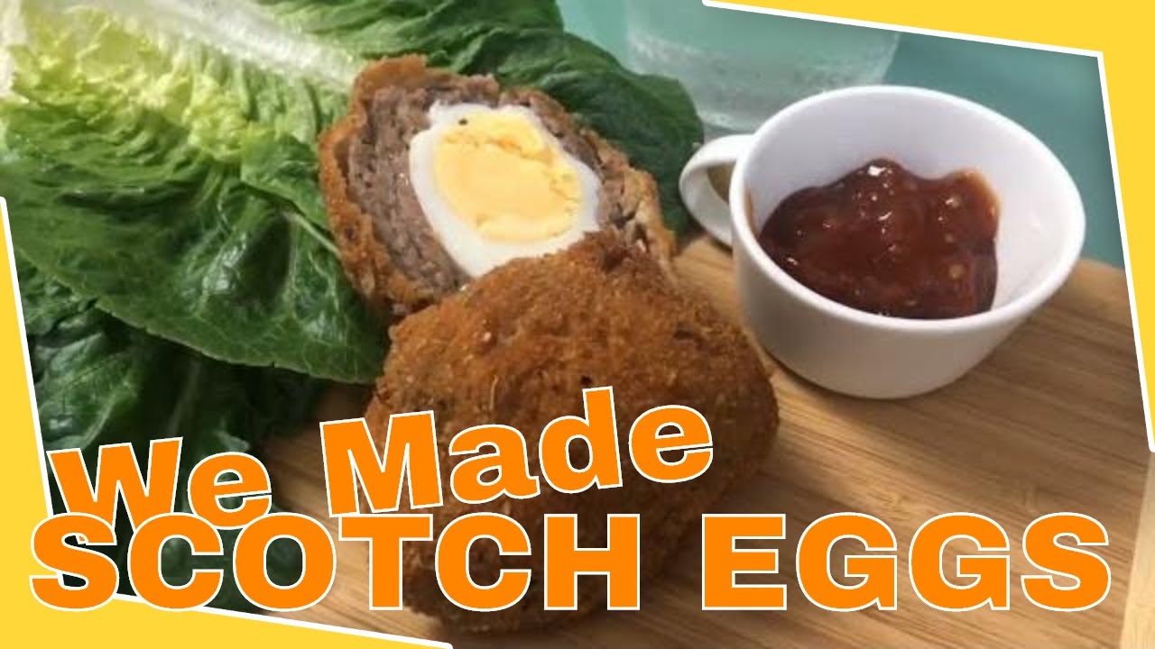 Daily Vlog 3 How To Make Scotch Eggs for the first time. YouTube