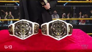 William Regal Introduces The NXT Women's Tag Team Championship