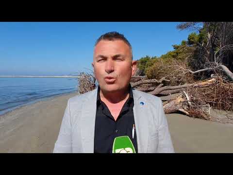 Vlorë, erozioni redukton