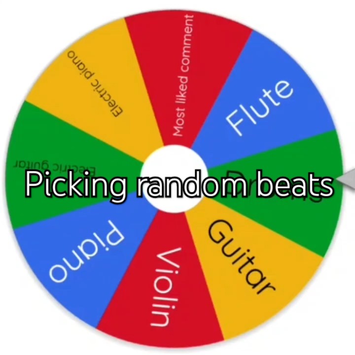 picking random beats plus the most liked comment can pick third beat ...
