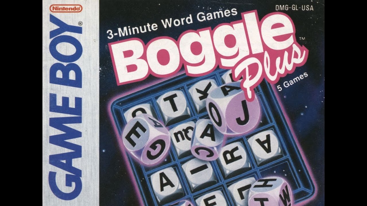 Captain's ARGH!-Cade s5e16 Boggle Plus (Game Boy, 1992) - YouTube