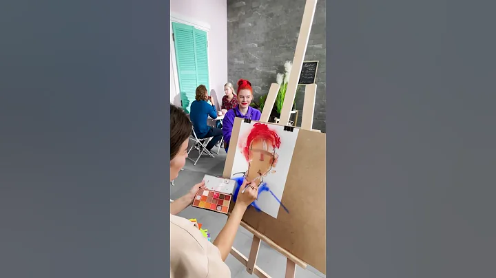 This artist created a portrait in 1 minute 🔥 #Shorts - 天天要聞