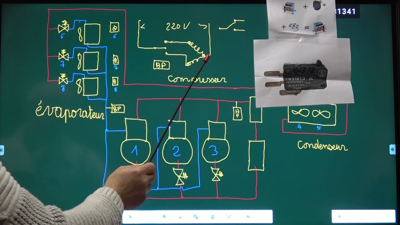 vidéo N°132 régulation d'une centrale frigorifique