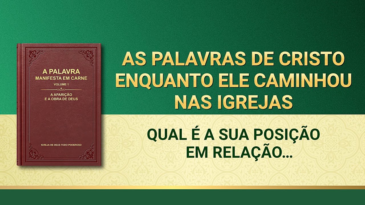 Palavra de Deus "Qual é a sua posição em relação às treze epístolas?"